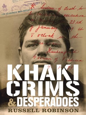 cover image of Khaki Crims and Desperadoes
